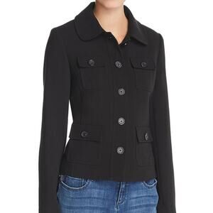 SALE!!!! Karl Lagerfeld Utility Black Jacket Size M